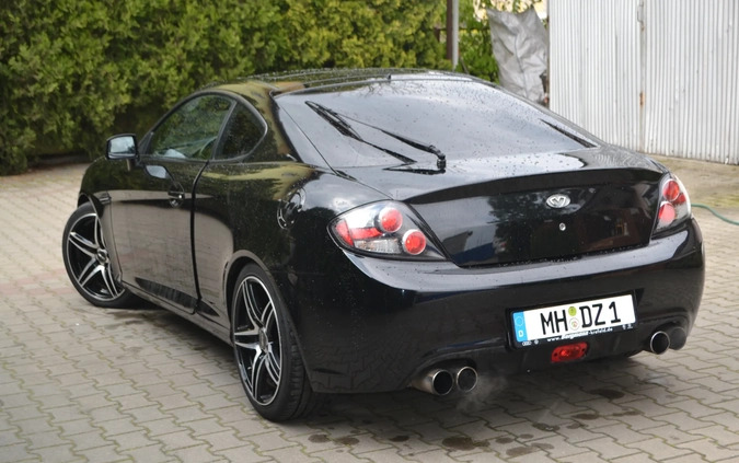 Hyundai Coupe cena 24400 przebieg: 190000, rok produkcji 2008 z Prochowice małe 211